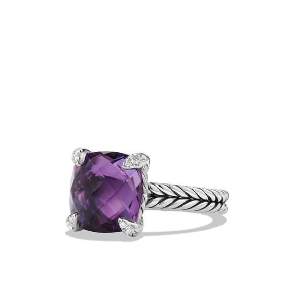 David Yurman Jewelry - David Yurman Châtelaine Amethyst Ring